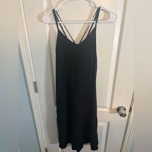 GAP Black midi sundress size small EUC